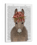 Donkey Bohemian 1 Libro Imprimir - Fab Funky | Cuadro decorativo de Canvas Lab