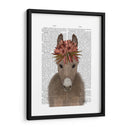 Donkey Bohemian 1 Libro Imprimir - Fab Funky | Cuadro decorativo de Canvas Lab