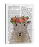 Ovejas Bohemia 1 Libro Impresión - Fab Funky | Cuadro decorativo de Canvas Lab