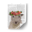 Ovejas Bohemia 1 Libro Impresión - Fab Funky | Cuadro decorativo de Canvas Lab