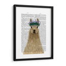 Llama Bohemian 1 Libro Imprimir - Fab Funky | Cuadro decorativo de Canvas Lab