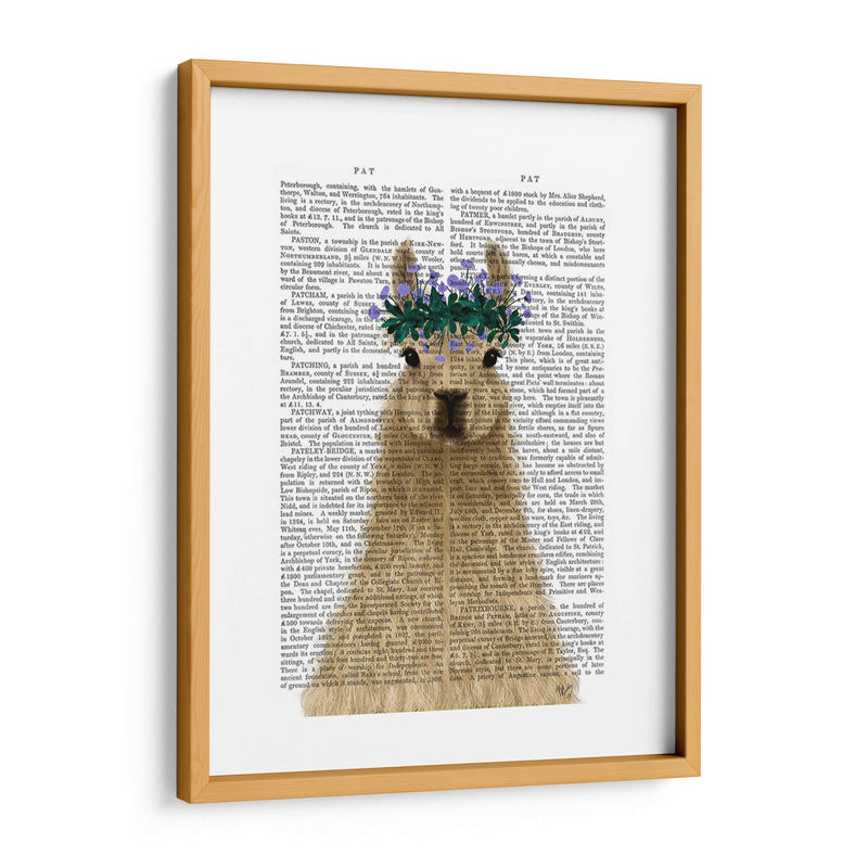 Llama Bohemian 1 Libro Imprimir - Fab Funky | Cuadro decorativo de Canvas Lab