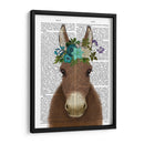 Donkey Bohemian 3 Libro Imprimir - Fab Funky | Cuadro decorativo de Canvas Lab