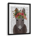 Donkey Bohemian 4 Libro Imprimir - Fab Funky | Cuadro decorativo de Canvas Lab