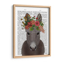 Donkey Bohemian 4 Libro Imprimir - Fab Funky | Cuadro decorativo de Canvas Lab