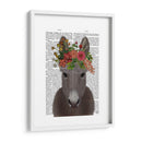 Donkey Bohemian 4 Libro Imprimir - Fab Funky | Cuadro decorativo de Canvas Lab