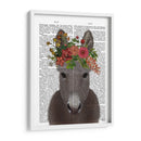 Donkey Bohemian 4 Libro Imprimir - Fab Funky | Cuadro decorativo de Canvas Lab