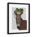 Donkey Libro Suculento Imprimir - Fab Funky | Cuadro decorativo de Canvas Lab