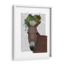 Donkey Libro Suculento Imprimir - Fab Funky | Cuadro decorativo de Canvas Lab