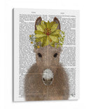 Libro De Girasol De Burro Impresión - Fab Funky | Cuadro decorativo de Canvas Lab