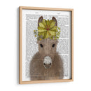 Libro De Girasol De Burro Impresión - Fab Funky | Cuadro decorativo de Canvas Lab