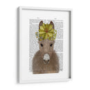 Libro De Girasol De Burro Impresión - Fab Funky | Cuadro decorativo de Canvas Lab