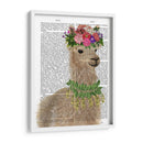 Llama Bohemian 2 Libro Imprimir - Fab Funky | Cuadro decorativo de Canvas Lab