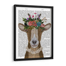 Cabra Bohemia 3 Libro Imprimir - Fab Funky | Cuadro decorativo de Canvas Lab