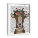 Cabra Bohemia 3 Libro Imprimir - Fab Funky | Cuadro decorativo de Canvas Lab