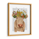 Crema De Vaca Bohemia 1 Libro Imprimir - Fab Funky | Cuadro decorativo de Canvas Lab