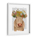 Crema De Vaca Bohemia 1 Libro Imprimir - Fab Funky | Cuadro decorativo de Canvas Lab