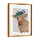 Crema De Vaca Bohemia 2 Libro De Impresión - Fab Funky | Cuadro decorativo de Canvas Lab