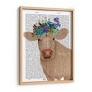 Crema De Vaca Bohemia 2 Libro De Impresión - Fab Funky | Cuadro decorativo de Canvas Lab