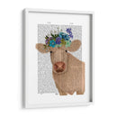 Crema De Vaca Bohemia 2 Libro De Impresión - Fab Funky | Cuadro decorativo de Canvas Lab