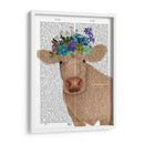 Crema De Vaca Bohemia 2 Libro De Impresión - Fab Funky | Cuadro decorativo de Canvas Lab