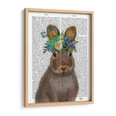 Conejo Bohemian Book Print - Fab Funky | Cuadro decorativo de Canvas Lab