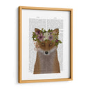 Fox Bohemian Book Print - Fab Funky | Cuadro decorativo de Canvas Lab