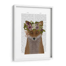 Fox Bohemian Book Print - Fab Funky | Cuadro decorativo de Canvas Lab