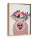 Corona De Cerdo Y Flor - Fab Funky | Cuadro decorativo de Canvas Lab