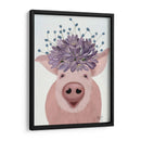 Flores De Cerdo Y Lila - Fab Funky | Cuadro decorativo de Canvas Lab