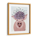 Flores De Cerdo Y Lila - Fab Funky | Cuadro decorativo de Canvas Lab