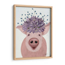 Flores De Cerdo Y Lila - Fab Funky | Cuadro decorativo de Canvas Lab