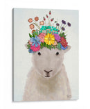 Ovejas Con La Corona De Flores 1 - Fab Funky | Cuadro decorativo de Canvas Lab