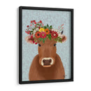 Vaca Bohemia 1 - Fab Funky | Cuadro decorativo de Canvas Lab