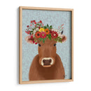 Vaca Bohemia 1 - Fab Funky | Cuadro decorativo de Canvas Lab