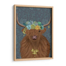 Highland Cow Bohemian 1 - Fab Funky | Cuadro decorativo de Canvas Lab