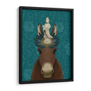 Burro Bodhisattva - Fab Funky | Cuadro decorativo de Canvas Lab