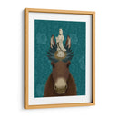 Burro Bodhisattva - Fab Funky | Cuadro decorativo de Canvas Lab