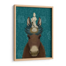 Burro Bodhisattva - Fab Funky | Cuadro decorativo de Canvas Lab
