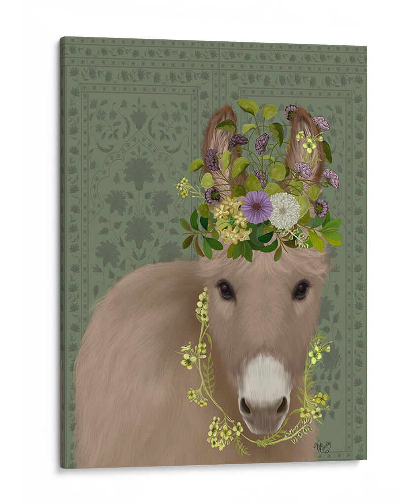 Burro Bohemio 2 - Fab Funky | Cuadro decorativo de Canvas Lab
