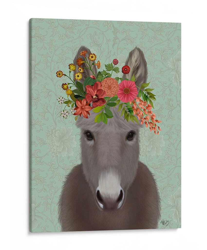 Burro Bohemio 4 - Fab Funky | Cuadro decorativo de Canvas Lab