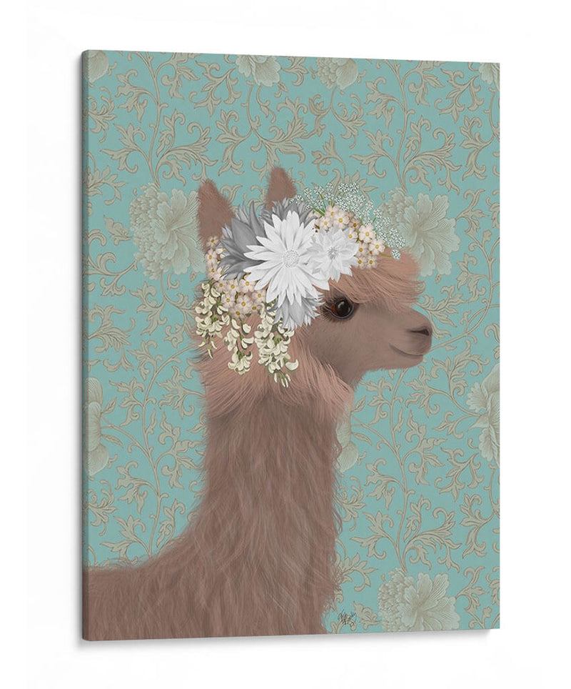 Llama Bohemian 3 - Fab Funky | Cuadro decorativo de Canvas Lab