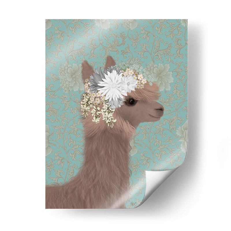 Llama Bohemian 3 - Fab Funky | Cuadro decorativo de Canvas Lab