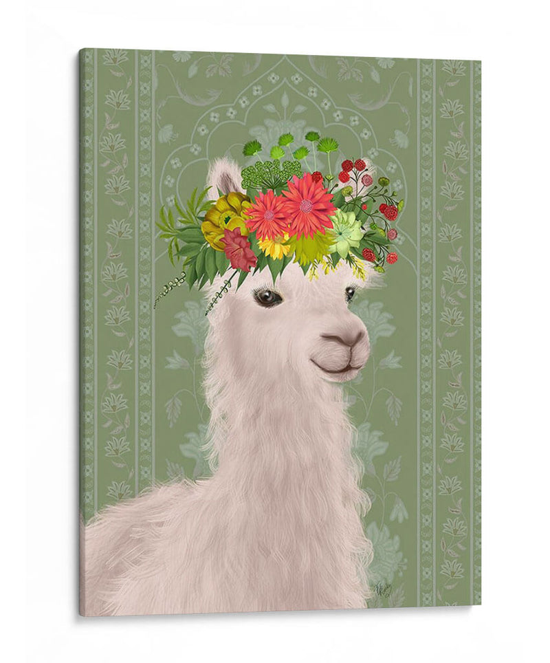 Llama Bohemian 4 - Fab Funky | Cuadro decorativo de Canvas Lab