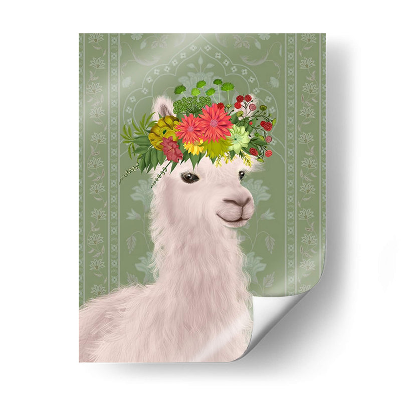 Llama Bohemian 4 - Fab Funky | Cuadro decorativo de Canvas Lab