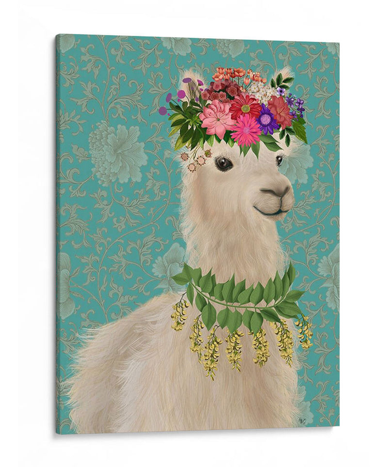 Llama Bohemian 2 - Fab Funky | Cuadro decorativo de Canvas Lab