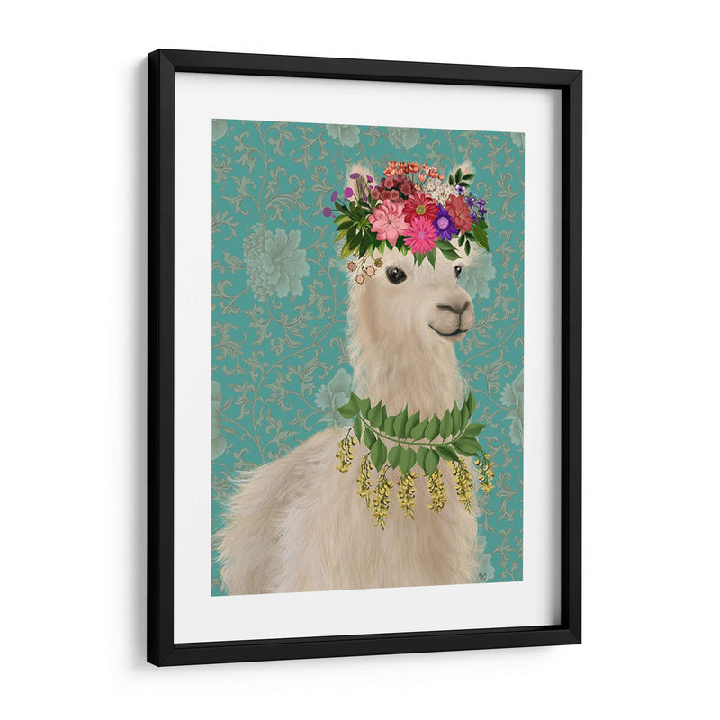 Llama Bohemian 2 - Fab Funky | Cuadro decorativo de Canvas Lab