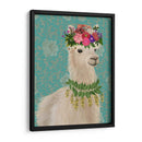 Llama Bohemian 2 - Fab Funky | Cuadro decorativo de Canvas Lab