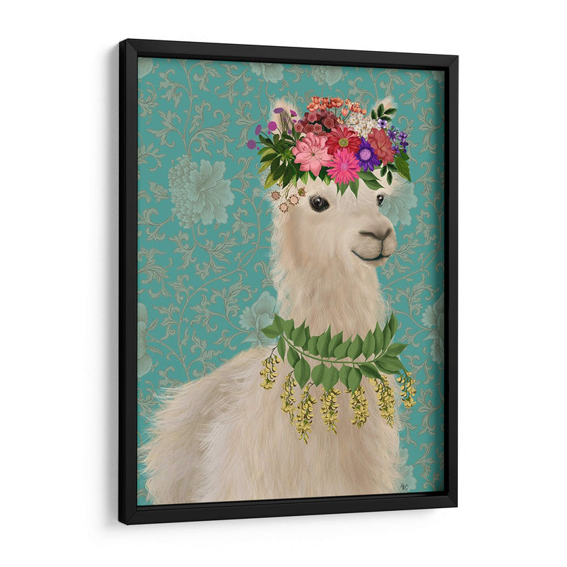 Llama Bohemian 2 - Fab Funky | Cuadro decorativo de Canvas Lab