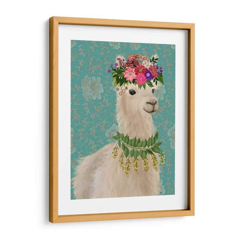 Llama Bohemian 2 - Fab Funky | Cuadro decorativo de Canvas Lab